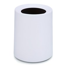 모나코올리브 모던 인테리어 풀커버 휴지통, 화이트 생활용품/수납/정리 반품 최저가 6,200원