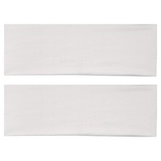 와이드 헤어밴드, 화이트, 2개 스포츠/레저/등산/아웃도어 반품 최저가 4,720원