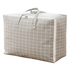 하늬통상 패브릭 이불정리함, 그레이체크, 대형(60 x 40 x 20 cm), 1개 undefined/undefined 반품 최저가 5,170원