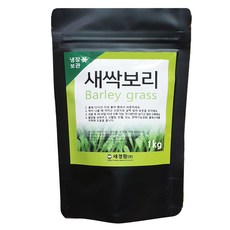 세경팜 새싹보리 씨앗 1kg, 1개 홈인테리어/원예/가드닝 반품 최저가 13,050원