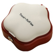 리빙플로우 플라워 퍼프 케이스, 레드, 1개 생활용품/수납/정리 반품 최저가 5,660원