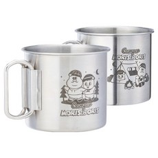코베아 모리스 & 보리스 폴딩컵 2종 세트, SILVER, 1세트 스포츠/레저/캠핑전문관 반품 최저가 11,700원