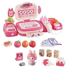 키즈팡팡 젤리버니 쇼핑계산대 쇼핑놀이, 혼합색상, 1개 완구_취미/역할놀이 반품 최저가 23,870원