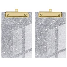골드팡 아크릴 글리터 펄 클립보드 A4, 그레이, 2개 문구/오피스/학용품/수업준비 반품 최저가 7,550원