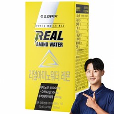 코오롱제약 NEW 리얼 아미노 워터 레몬 10p, 1개, 70g 헬스/건강식품/건강식품 반품 최저가 13,400원