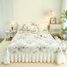 러빙랩 수미에르 40수 순면 스프레드 침대시트, 혼합색상 홈인테리어/침구 반품 최저가 52,990원