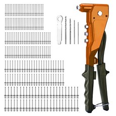 OON 핸드 리벳건 + 리베못 4종 x 50p + 드릴비트 4종 + 어댑터 세트, 1세트 홈인테리어/수공구/절단도구 반품 최저가 12,900원
