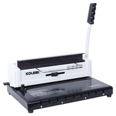 코라미 원형천공 와이어링제본기 KWB-W12 + 링 20p + PP표지 20p + 종이표지 20p + 탈착기 세트, 340매 문구/오피스/사무용품 전문관 반품 최저가 70,900원