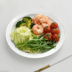 프렐류드 네오본 린느 접시 22.5 x 2.5 cm, 화이트, 2개, 단품 주방용품/그릇/홈세트 반품 최저가 11,100원