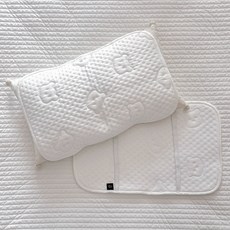 유트러스 유아용 듀라론 쿨링 냉감 베개 땀패드, 곰돌이 출산/유아동/유아동침구 반품 최저가 7,830원