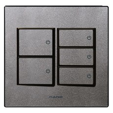 아트2 나노전기 SIMPLE 중5구 스위치 인테리어 아크릴 배선기구 펄그레이, 1개 생활용품/생활전기용품 반품 최저가 5,460원