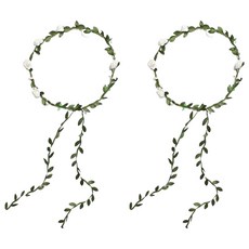 릴리드레스 엘프테일 화관 LFC15 2p, 화이트 홈인테리어/원예/가드닝 반품 최저가 8,850원