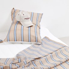 심플럭스 코지 스트라이프 시원사커 베개커버 홈인테리어/침구커버 반품 최저가 5,540원