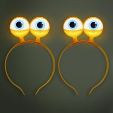 비에이비오 LED 달팽이 머리띠, 혼합색상, 2개 완구/취미/파티/마술도구 반품 최저가 6,210원