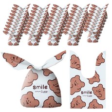 하늬통상 보자기 구디백 선물봉투, 스마일곰, 50개 문구/오피스/데코/포장용품 반품 최저가 5,890원