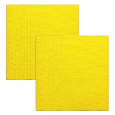 마다꾸미 컬러 골판지, 20 옐로우, 20개 문구/오피스/미술/화방용품 반품 최저가 7,400원