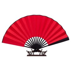 조앤베티 서예 그림용 공백 실크 접이 부채 60cm, 레드, 1개 문구/오피스/미술/화방용품 반품 최저가 6,950원