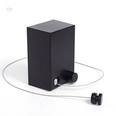 콩 실내용 와이어 빨랫줄 블랙, 1개, 1개 생활용품/세탁/청소용품 반품 최저가 19,440원