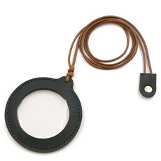 퓨어온 목걸이형 단색 디자인 휴대용 돋보기 7.8 x 7.2 cm, 카키, 1개 헬스/건강식품/건강/의료용품 반품 최저가 9,450원