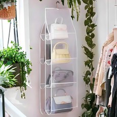 앞날창창 8칸 가방 보관함, 화이트, 1개 생활용품/옷걸이 반품 최저가 4,120원