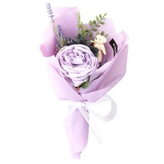 모리앤 조화 피오니 한송이 꽃다발, 밀크퍼플, 1개 홈인테리어/홈데코/디퓨저 반품 최저가 6,650원