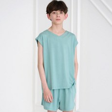 브이넥 민소매 학생 상하의 세트 출산/유아동/유아동패션 반품 최저가 18,900원