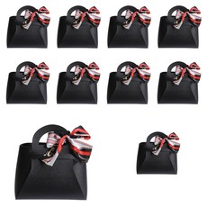 유메모아 스타일 구디백 캔디 선물 상자 스몰, 블랙, 10개 문구/오피스/데코/포장용품 반품 최저가 7,030원