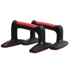 윈클로 홈 피트니스 푸쉬업바 가슴운동 팔굽혀펴기 2p, 레드블랙 헬스/건강식품/홈트레이닝 반품 최저가 9,570원