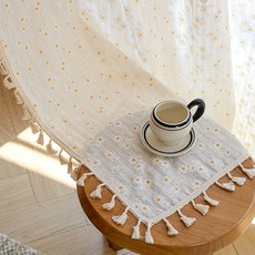 지앤와이 화사한 리틀 데이지 태슬 커튼 봉집형 홈인테리어/FW 침구샵 반품 최저가 27,810원