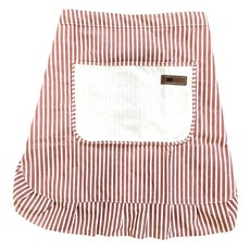 앤드유 예쁜 손닦이 허리앞치마, 레드스트라이프 문구/오피스/미술/화방용품 반품 최저가 8,240원