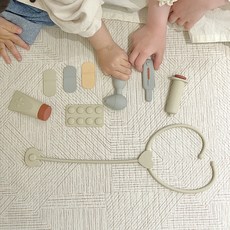 커들 유아용 말랑 실리콘 역할 의사놀이 세트, 혼합색상, 1세트 완구/취미/역할놀이 반품 최저가 26,900원