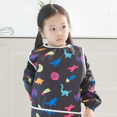 베베슈에뜨 아동용 패턴 일체형 민소매 미술가운 + 팔토시 세트 문구/오피스/미술/화방용품 반품 최저가 15,170원