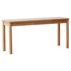 베스트리빙 에빈 라운드 원목 2인용 벤치, 내츄럴 홈인테리어/의자/소파 반품 최저가 56,900원