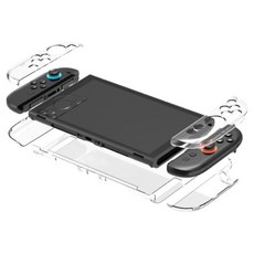 호후 스투케 닌텐도 스위치2 본체 조이콘 풀커버 하드 케이스, 투명, 1개 완구_취미/콘솔/휴대용게임기 반품 최저가 8,110원