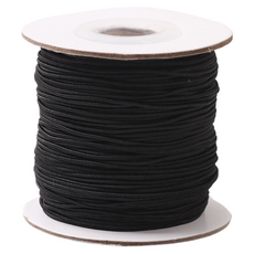 KODACHIEF 비즈 DIY탄력염주끈 1mm x 50m, 블랙, 1개 완구/취미/수집품 반품 최저가 7,220원