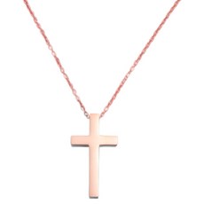 인리치 남성용 은은한 십자가 목걸이, 로즈골드(MP084), 1개 완구/취미/수집품 반품 최저가 5,620원