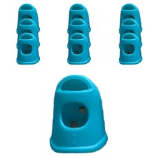 베네블 법원 사무용 실리콘 손가락 골무 스몰, 스카이블루, 10개 문구/오피스/사무용품 전문관 반품 최저가 5,950원