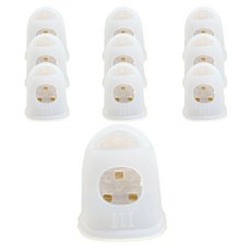 베네블 법원 사무용 실리콘 손가락 골무 라지, 투명, 10개 문구/오피스/사무용품 전문관 반품 최저가 5,040원