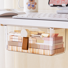 루네타 깔끔한 무타공 데스크 서랍 L, 투명, 1개 문구/오피스/사무용품 전문관 반품 최저가 7,700원