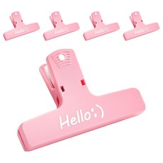 헬로 스마일 냉장고 자석 밀봉 집게 5p, 핑크 완구/취미/수집품 반품 최저가 7,120원