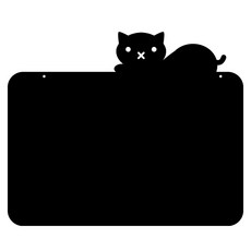 쿠 홈 인테리어 메모보드 MO 26 걸이형 블랙, 아크릴 문구/오피스/학용품/수업준비 반품 최저가 9,870원