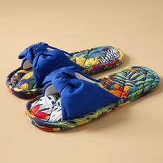 에버하우스 트로피컬 리본 쿠션 거실화, 1개, 블루 홈인테리어/카페트/쿠션 반품 최저가 8,340원