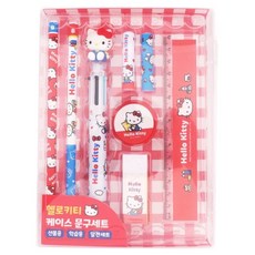 산리오 캐릭터 케이스 문구세트, 1개 문구/오피스/학용품/수업준비 반품 최저가 3,750원