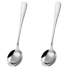 스테인리스 큰 숟가락, 실버, 2개 스포츠/레저/캠핑전문관 반품 최저가 7,510원