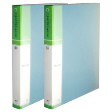 마이다스 클리어화일 인덱스 케이스 A4 80매, 녹색, 2개 문구/오피스/사무용품 전문관 반품 최저가 8,380원