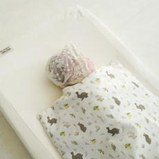 머미쿨쿨 유아용 올인원 메쉬 모로반사 좁쌀 이불, 레몬가게 친절한 토끼씨 출산/유아동/유아동침구 반품 최저가 53,590원