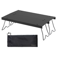브리즈문 알로이 초경량 폴딩 보조 백패킹 미니 캠핑 테이블, 모던 블랙 스포츠/레저/캠핑전문관 반품 최저가 15,800원