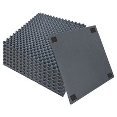 닥터하우스 현관문 셀프 시공 자석 부착용 계란형 난연 방음패드 흡음보드 25 x 25 cm 25T, 차콜, 8개 생활용품/생활잡화 반품 최저가 32,890원