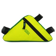 비소울 퓨어온 자전거 삼각 프레임 방수 자전거라이딩백 20 x 18.5 x 4 cm, 그린, 1개 스포츠/레저/자전거 반품 최저가 2,910원