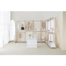고래가구 주토피아 드레스룸 서랍장, 무광화이트, 3단 생활용품/수납장/서랍장 반품 최저가 105,950원